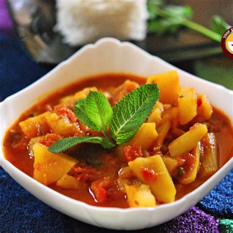 Aloo Parval Sabzi - Pointed Gourd Curry - Your Food Fantasy