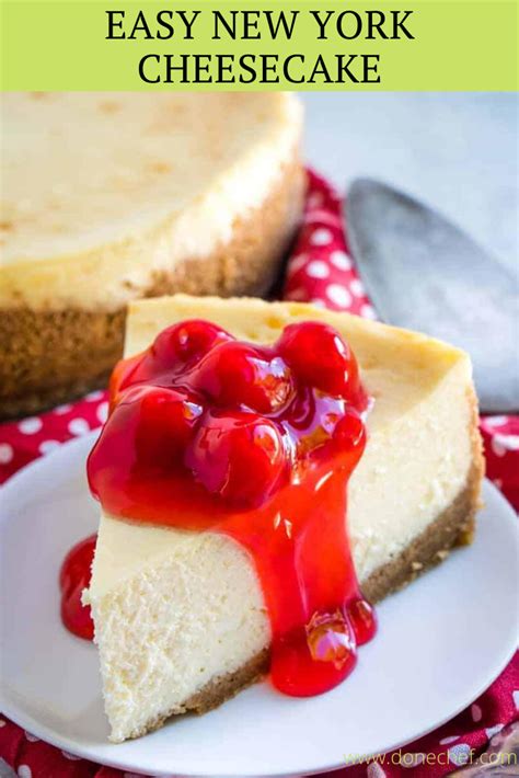 EASY NEW YORK CHEESECAKE