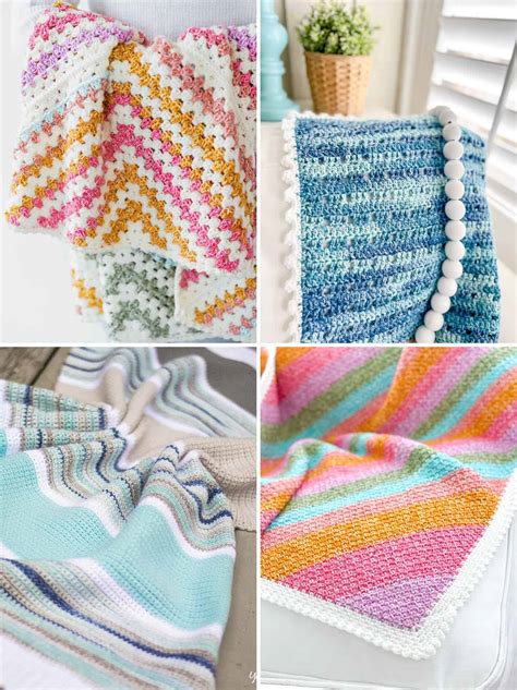 Cotton Yarn Crochet Blanket Patterns