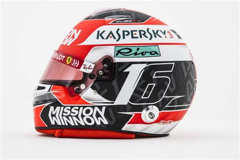 Leclerc Helmet - Charles Leclerc 2019 Belgium GP F1 Replica Helmet ...