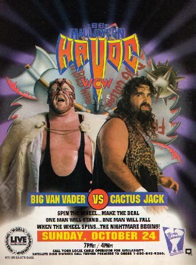 WCW Halloween Havoc: Ranking the Wrestling Event's Posters | Halloween Love