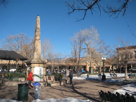 Santa Fe Plaza - Santa Fe, New Mexico