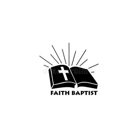 Faith Baptist Logo. Baptist Church Symbol Icon Isolated on White ...