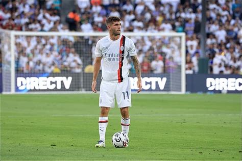 Christian Pulisic impresses in his AC Milan debut by recording an early ...