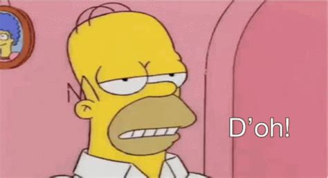 Homer Simpson Doh GIFs | Tenor