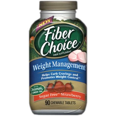 Fiber Choice SF Strawberry Weight Mangement, 90-Count - best fiber ...