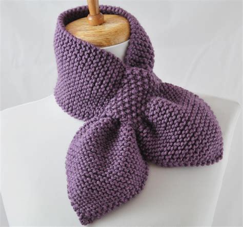 Keyhole Scarf Knitting Pattern Tutorial | A Knitting Blog