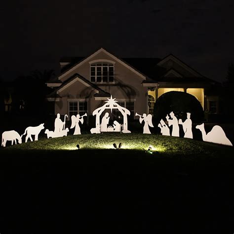 Large Complete Nativity Set