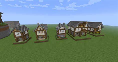 Download Simple Minecraft Small House Designs PNG