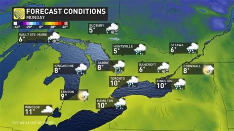 The Weather Network - Ontario: Mild start to the week before ...