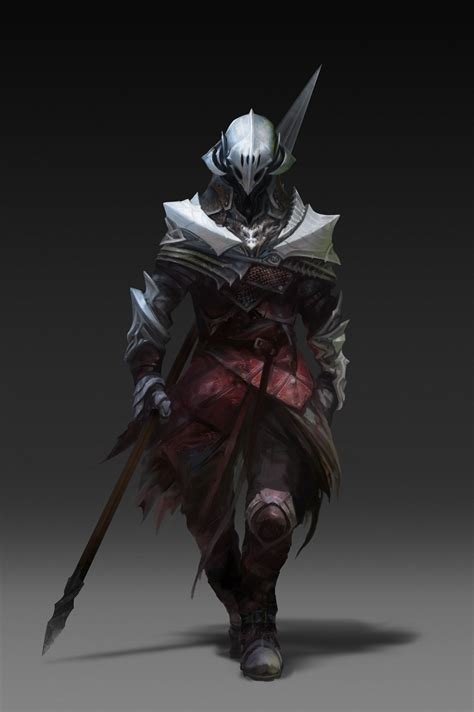 ArtStation - Knights -Gargoyle-, IL Kim | Warrior concept art, Concept ...