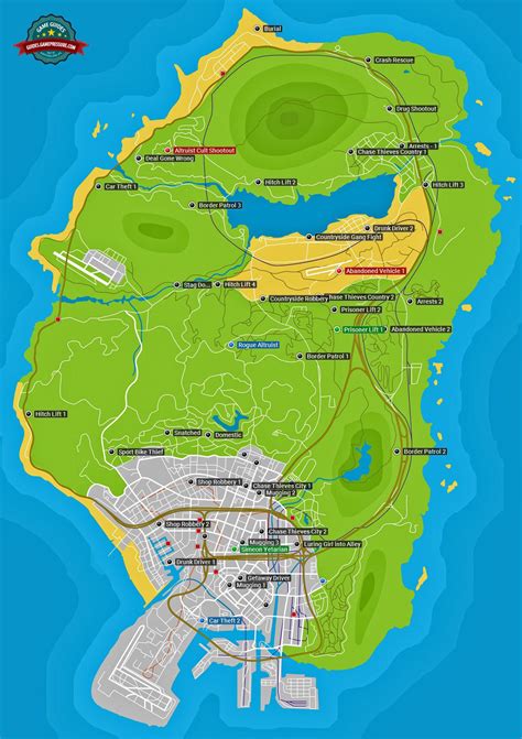 Random events - Grand Theft Auto V Game Guide | gamepressure.com