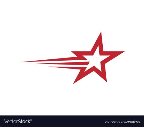 Star logo template Royalty Free Vector Image - VectorStock