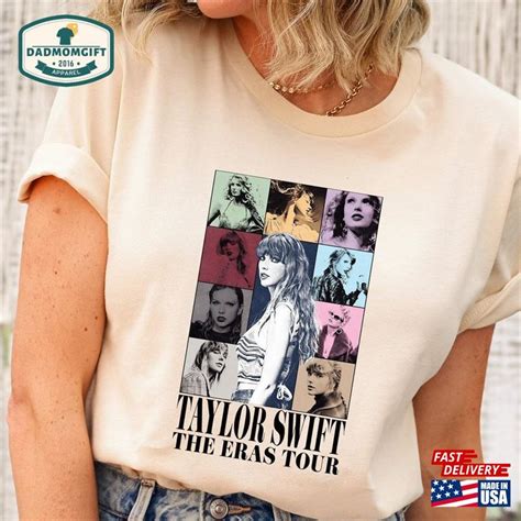 Vintage Taylor Swift Shirt The Eras Tour Merch 2023 Sweatshirt Unisex ...