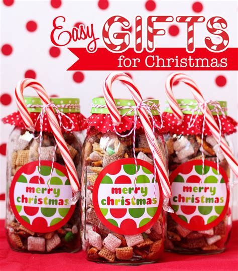 How To Make Handmade Chex Mix Holiday Gifts & Bonus Free Printable