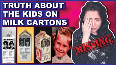 Milk Carton Missing Children