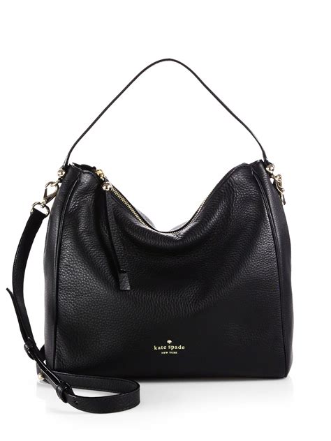 Kate Spade Charles Street Haven Shoulder Bag in Black | Lyst