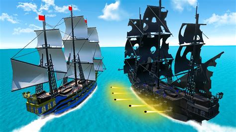 Pirates in RAVENFIELD?! Incredible PIRATE SHIP BATTLES on the New Map ...