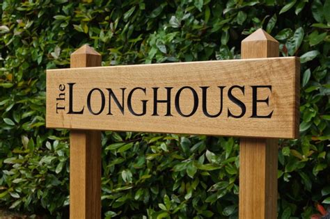 Personalised Wooden House Signs - MakeMeSomethingSpecial | Woodworking ...