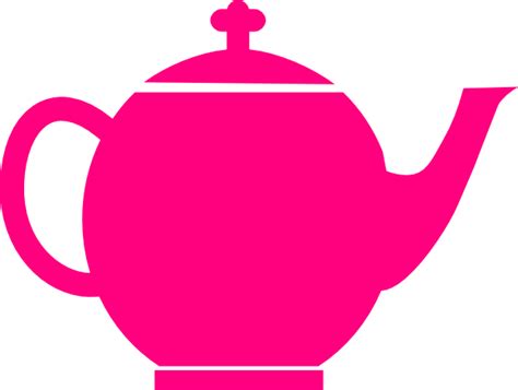 Pink Teapot Clip Art at Clker.com - vector clip art online, royalty ...