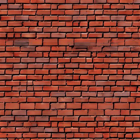 Red Brick Wall Pattern · Creative Fabrica