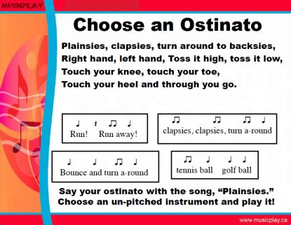 ostinato lesson plan Archives | Denise Gagné