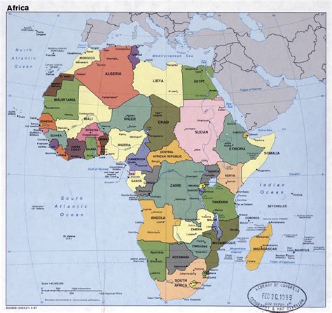 Major Cities In Africa Map – Map Vector