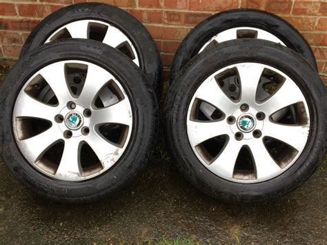 Genuine Skoda alloy wheels 205/55/16 | in Gosport, Hampshire | Gumtree