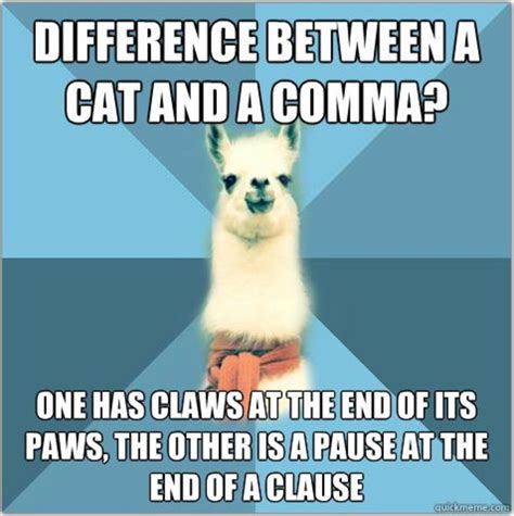 10 Comma Rules | Grammar memes, Grammar humor, Grammar jokes