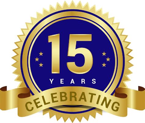 15 Years Logo