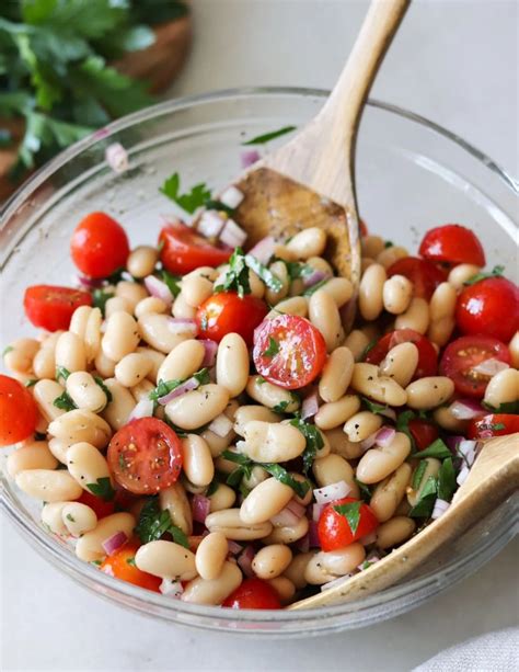 Easy Cannellini Bean Salad - 5 Minute Recipe! - Cook At Home Mom