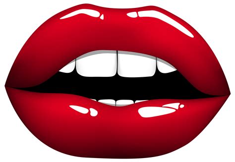 Red Lips PNG Clipart Best WEB Clipart | Pop art lips, Lipstick art ...