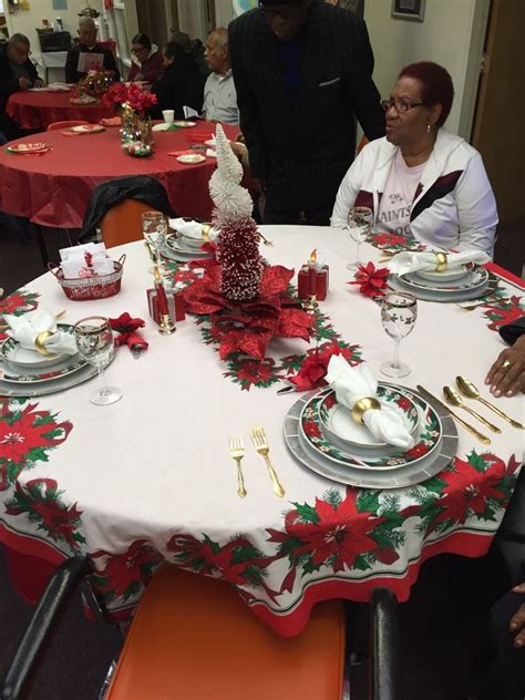 Senior Center Christmas Luncheon & Table Decoration Contest | Holy ...