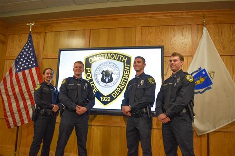 Four new officers join Dartmouth Police Department | Dartmouth