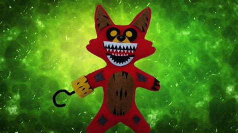 Buy Fnaf ~Handmade Plush~Twisted Foxy / Five Nights at Freddys 11" inch ...