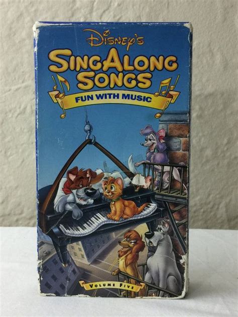 Disney Fun With Music Volume Five Sing Along Songs VHS Tape Sing Along ...