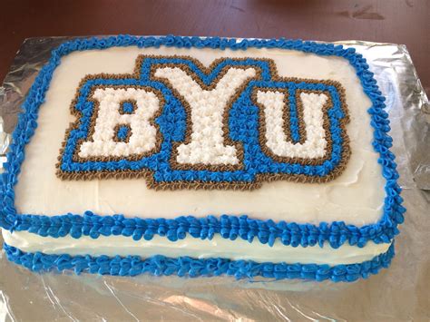 BYU Cake | Cake decorating, Cake, Love cake