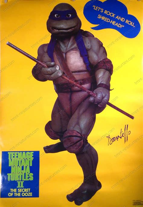 {Posters / Wall Hangings} TMNT II Movie Poster – Donatello | TMNT: A ...