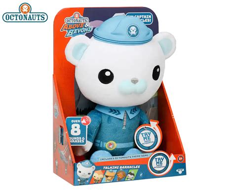 Octonauts Captain Barnacles Talking Plush Toy | eMEGA Australia