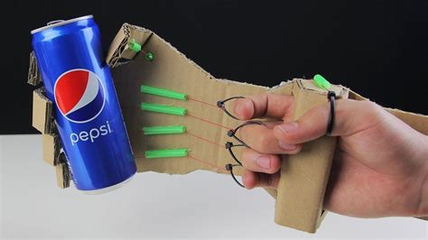 How to Make a Robotic Arm with cardboard at home | Mr Ruby | Robot hand ...