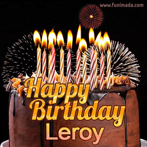 Happy Birthday Leroy GIFs - Download on Funimada.com