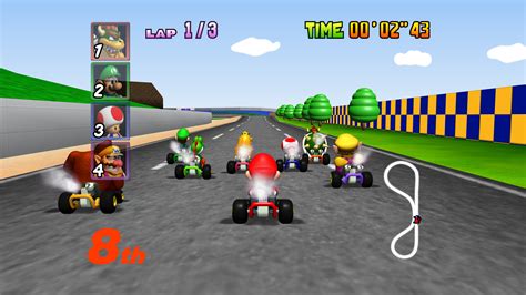 Super mario kart 64 n64 emulator - vermontfalas