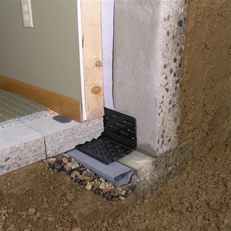 Drain-Eze Basement Waterproofing Footing System - Waterproof.com