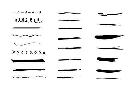 Underline Vector Art, Icons, and Graphics for Free Download