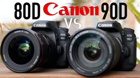 Canon 90D vs Canon 80D Comparison: Should You Upgrade? - Colorfy