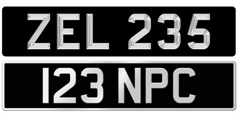 Number Plate Sizes & Styles - Bestplate