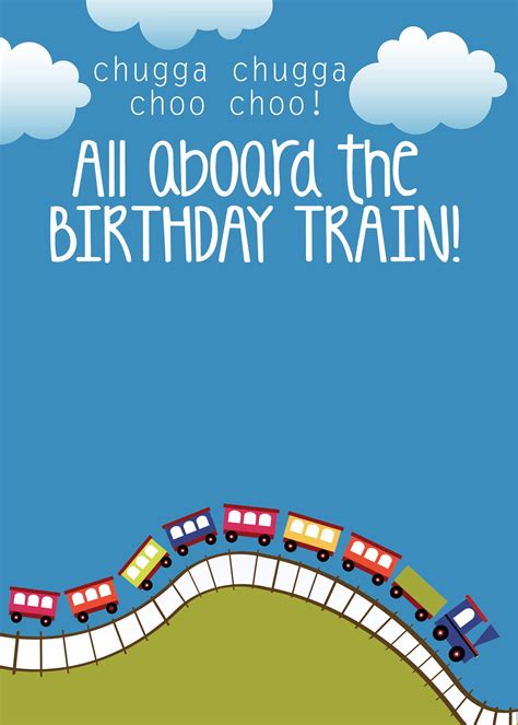 Train Birthday Party with FREE Printables - How to Nest for Less™