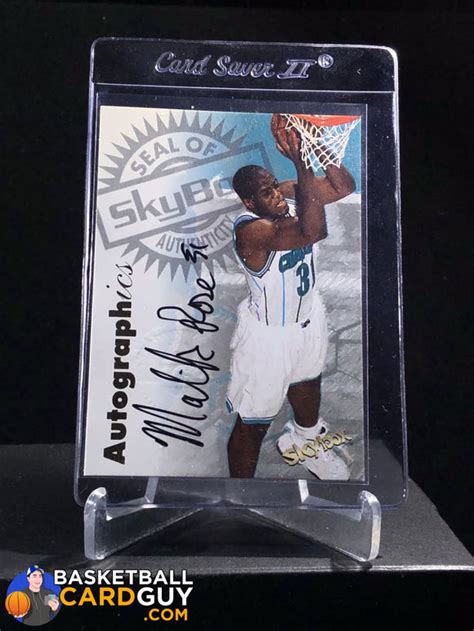 Malik Rose 1997-98 Skybox Premium Autographics – Basketball Card Guy