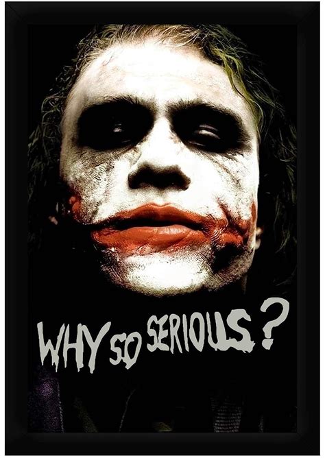 Joker Poster Why So Serious