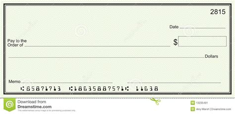 Printable Blank Checks - Kaza.psstech.co - Free Printable Play Checks ...